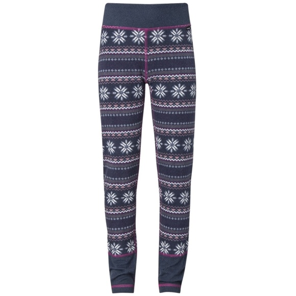 Ripzone Girls' Print Baselayer Top and Bottom XL - Picture 4 of 5